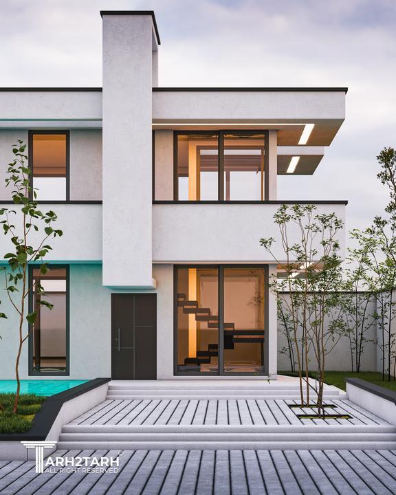 طراحی ویلا 001