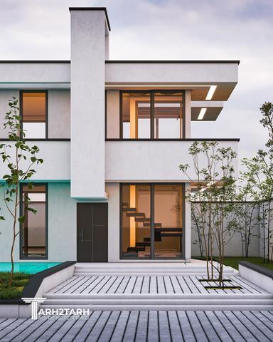 طراحی ویلا 001