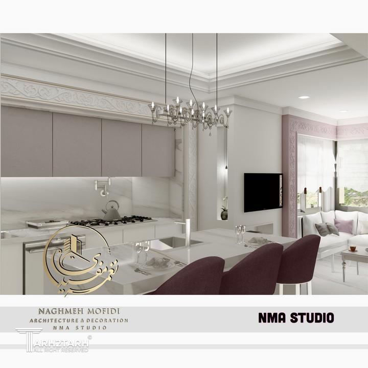 آشپزخانه قديمي و پر از زاويه به آشپزخانه اي مدرن تبديل شد 