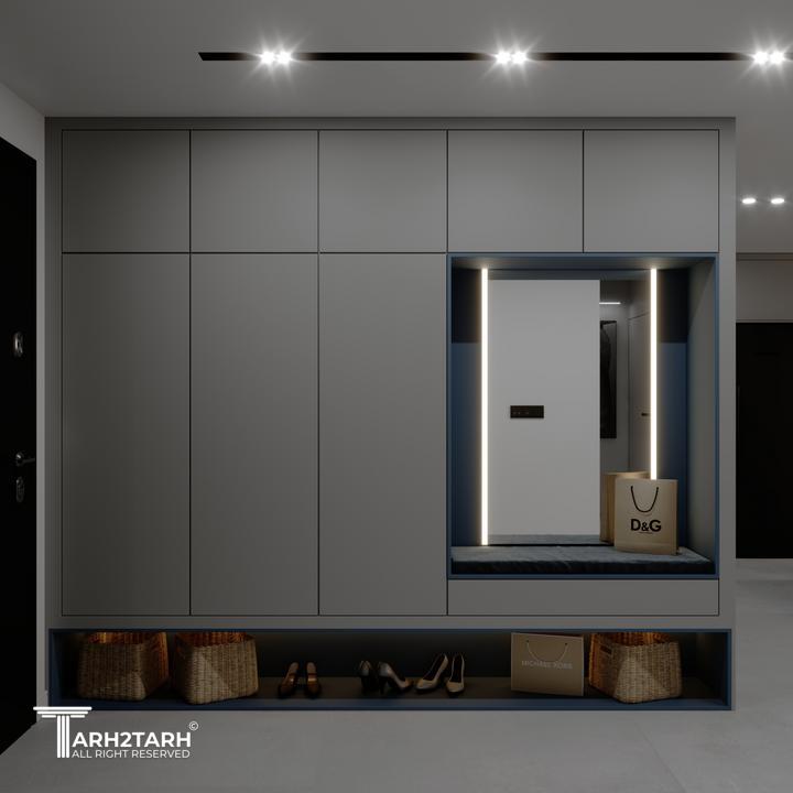 طراحی داخلی واحد شماره شش ساختمان  سروناز