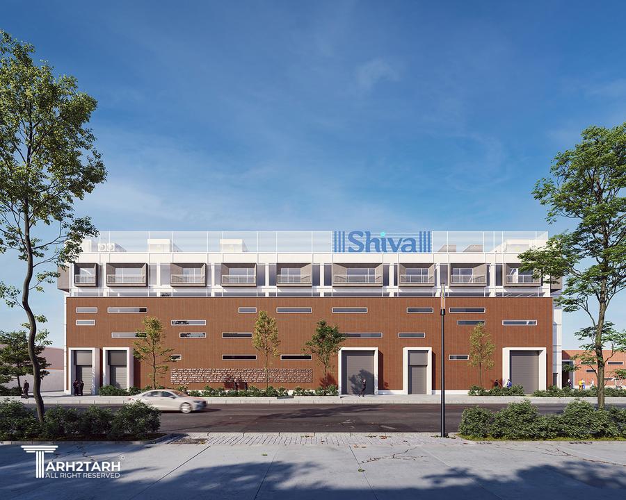 نمای کارخانه تولیدی شیوا