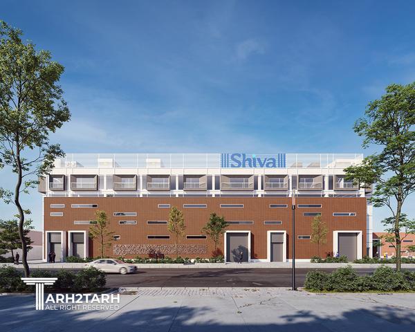 نمای کارخانه تولیدی شیوا