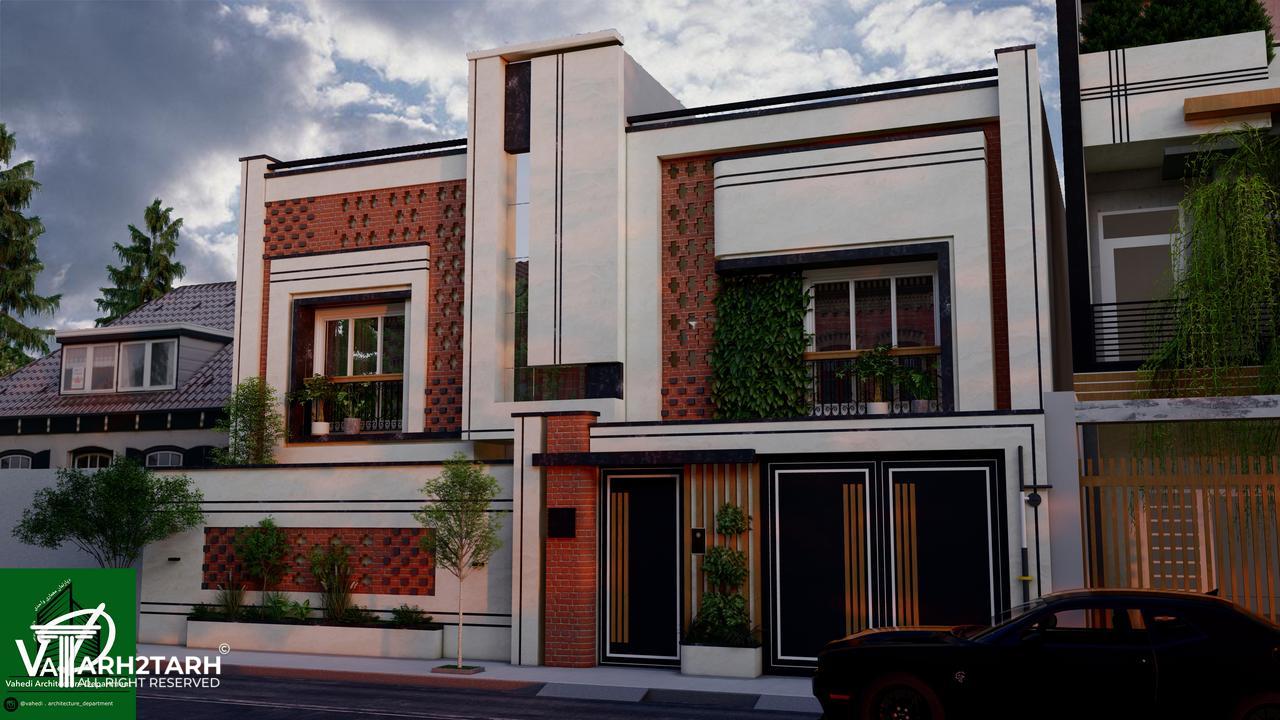 طراحی نما خانه فرهنگ