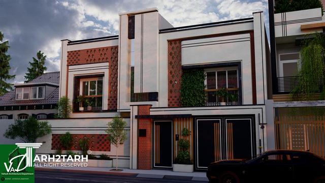 طراحی نما خانه فرهنگ