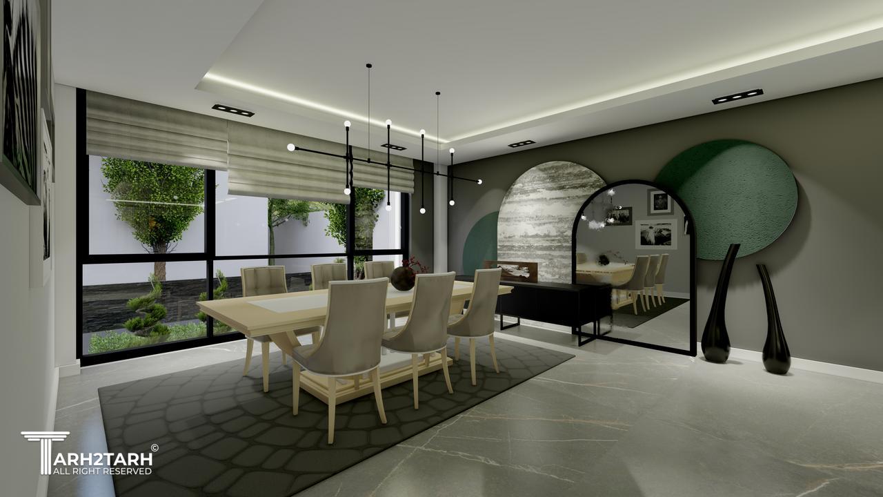 طراحی داخلی ویلا