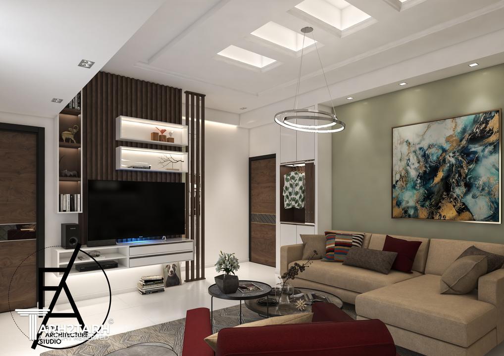 طراحی مدرن واحد 60متر مربعی