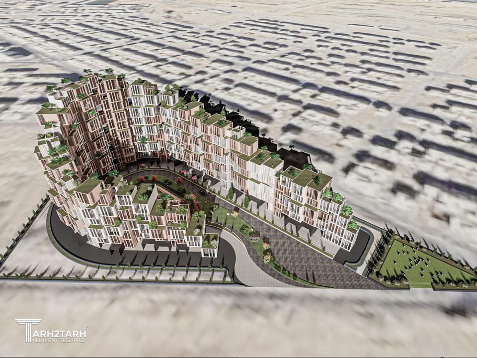 مجتمع مسکونی 600 واحدی مرزداران