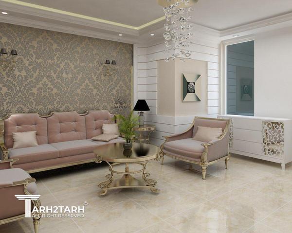 انجام خدمات طراحی، بازسازی و دکوراسیون داخلی آپارتمان مسکونی تهرانپارس