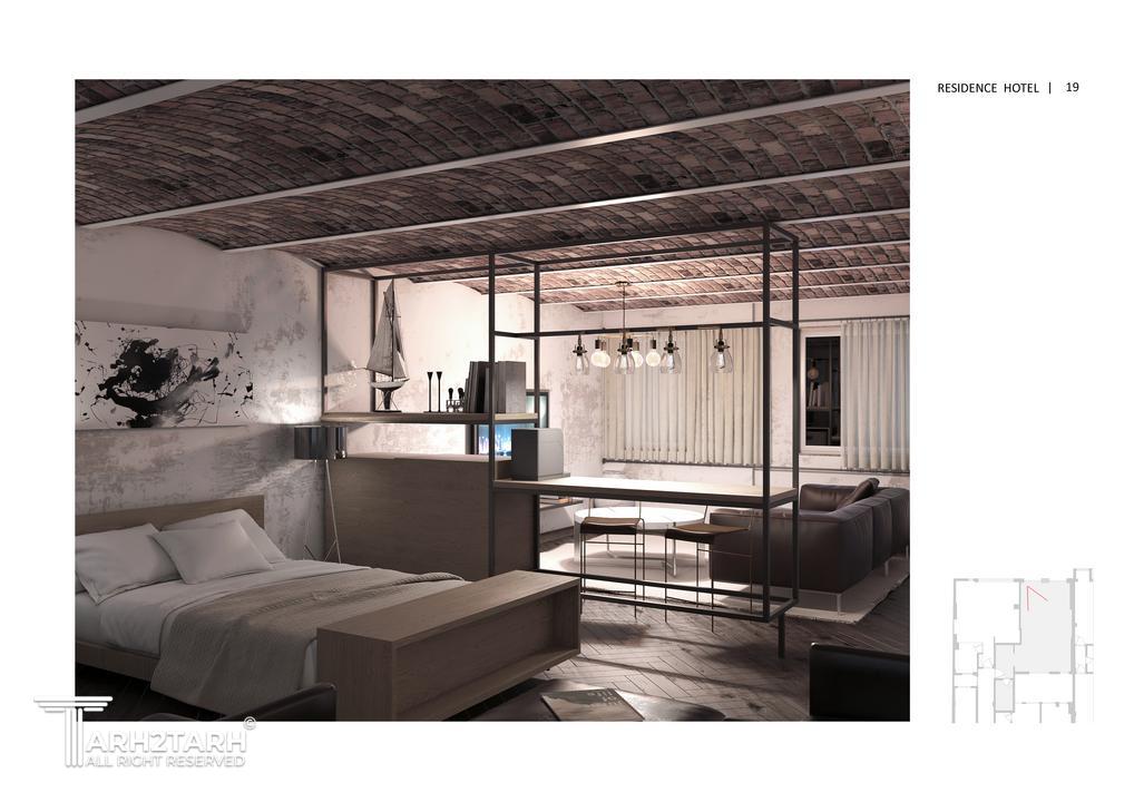 طراحی داخلی هتل رزیدانس