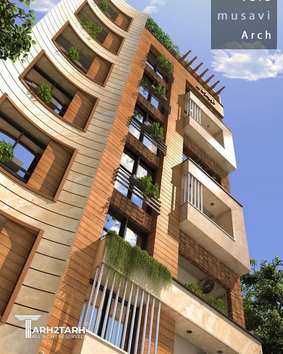 طراحی نما به سبک مدرن 