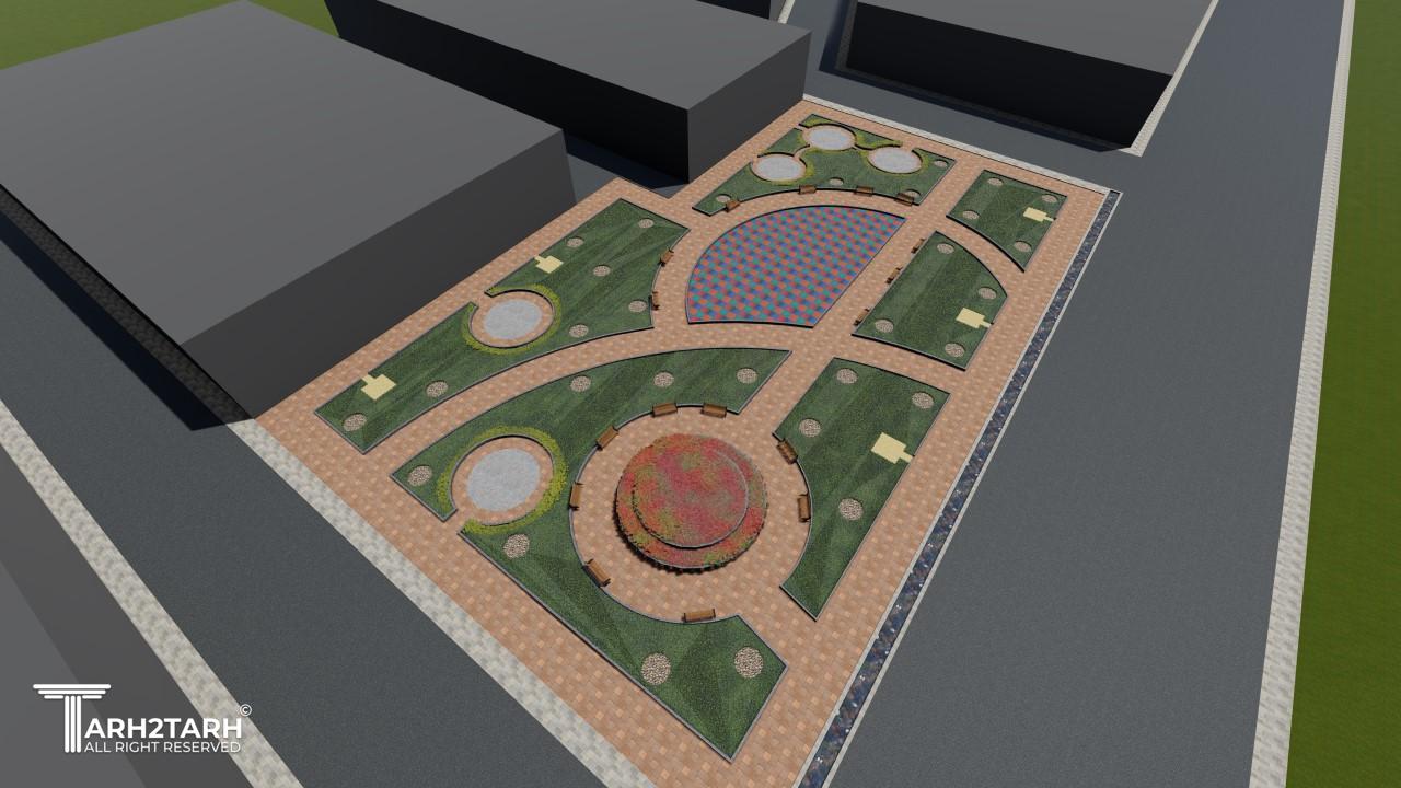 طراحی پارک محلی..شاهین شهر