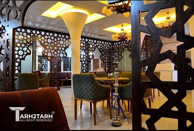 طراحی داخلی کافه احرار پیروزی