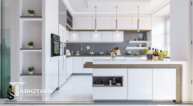 طراحی داخلی مسکونی 200 متری اصفهان