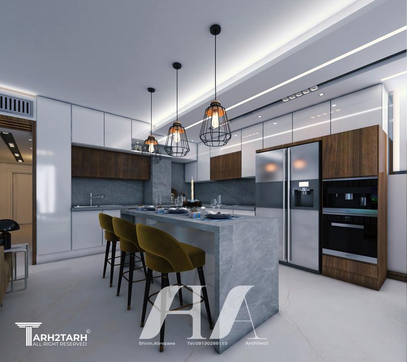 طراحی آشپرخانه مدرن