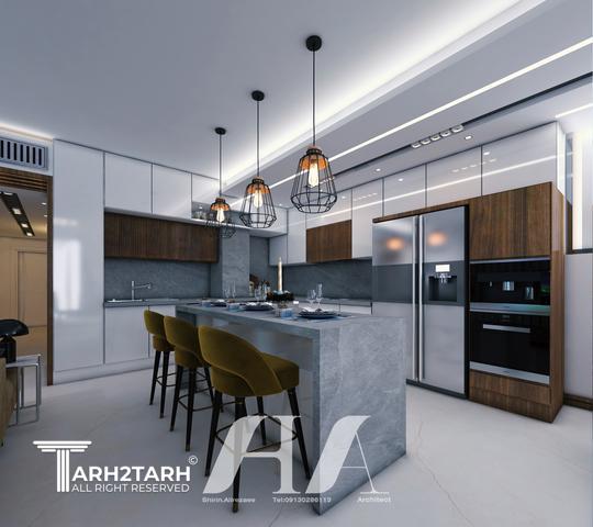 طراحی آشپرخانه مدرن