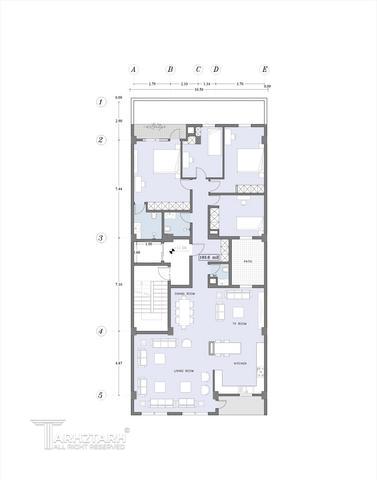 طراحی پلان مسکونی 3طبقه