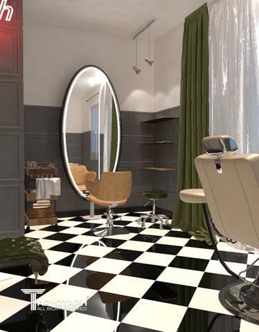 پروژه سالن زیبایی تابش