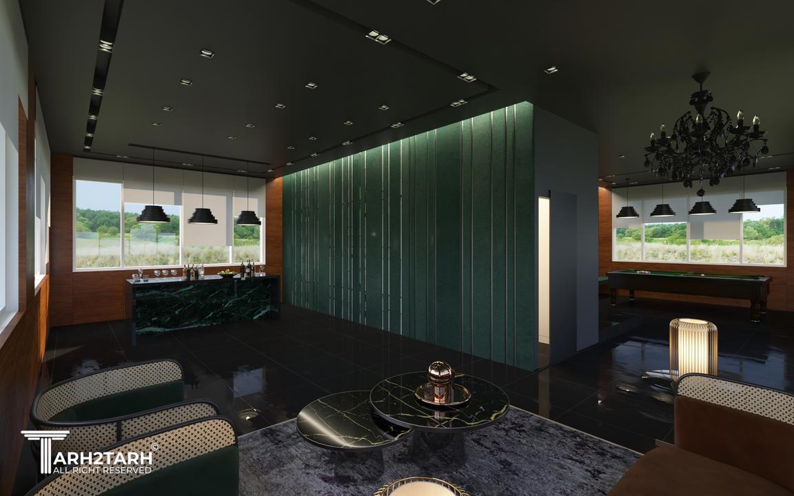 فضای بازی در طبقه همکف