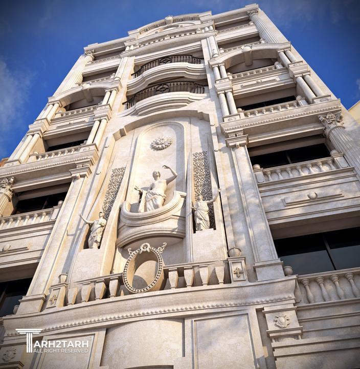 طراحی نمای شمالی 