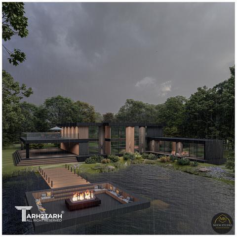 طراحی نمای پروژه ویلایی