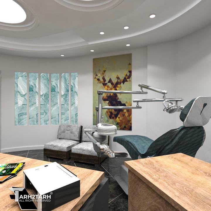 طراحی داخلی کلینیک دکتر لامعی