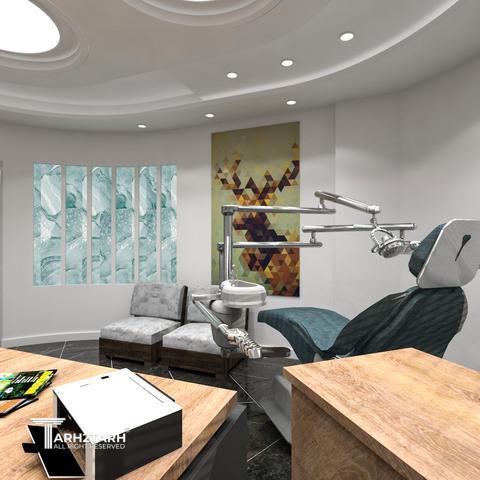 طراحی داخلی کلینیک دکتر لامعی