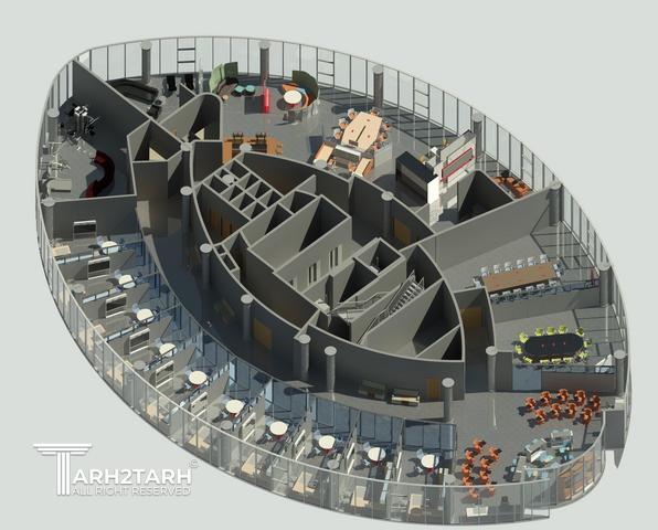 طراحی پلان و مبلمان شتاب دهنده در بحرین