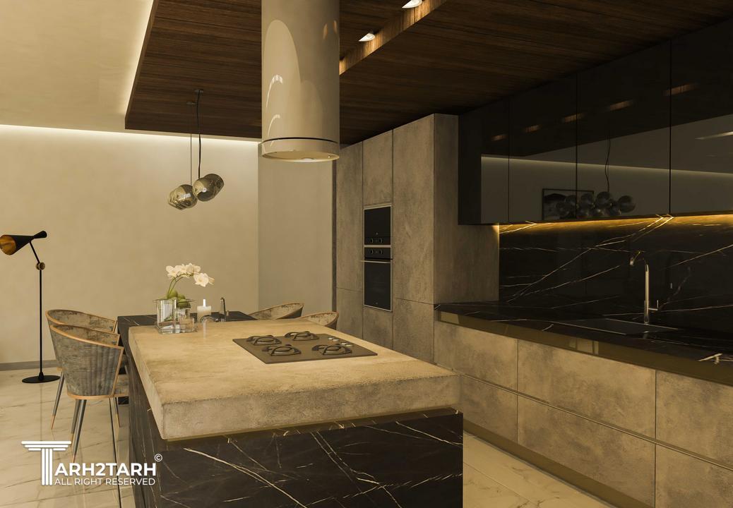 طراحی واحد مسکونی نیاوران