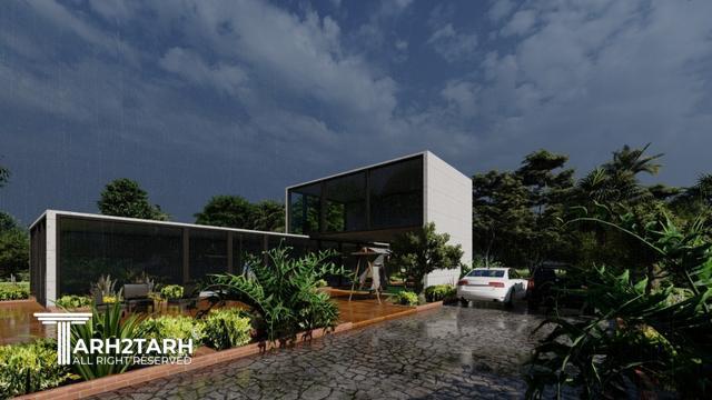 طراحی ویلا چمستان