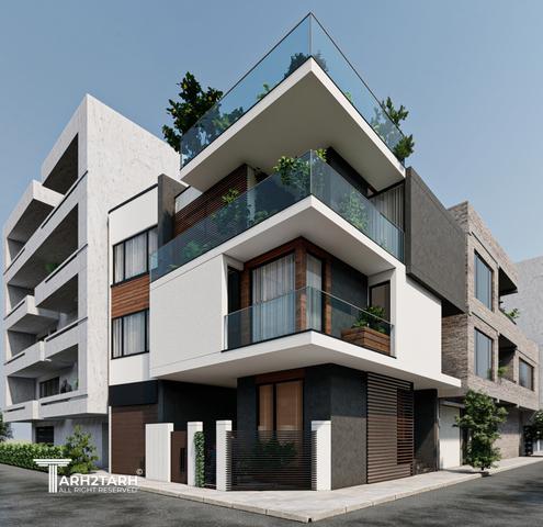 طراحی نما شهرک اماکن