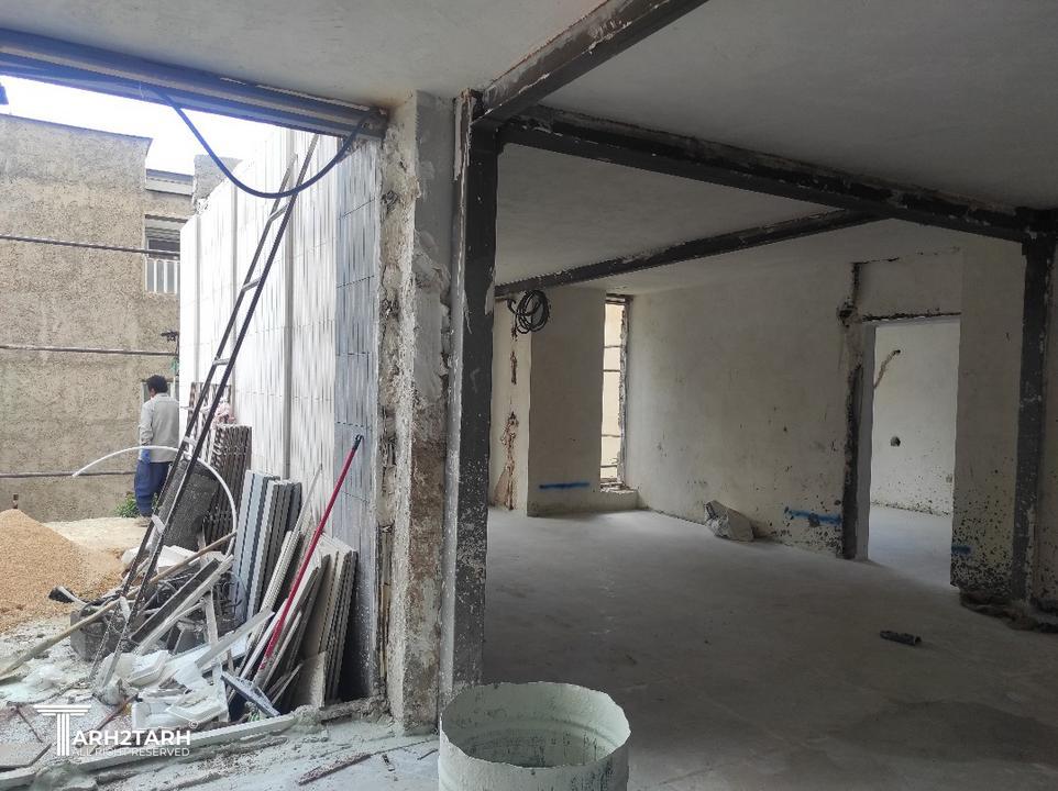 باز سازی خانه ویلایی دو واحدی قدوسی