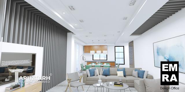 طراحی داخلی پروژه اطلس امل