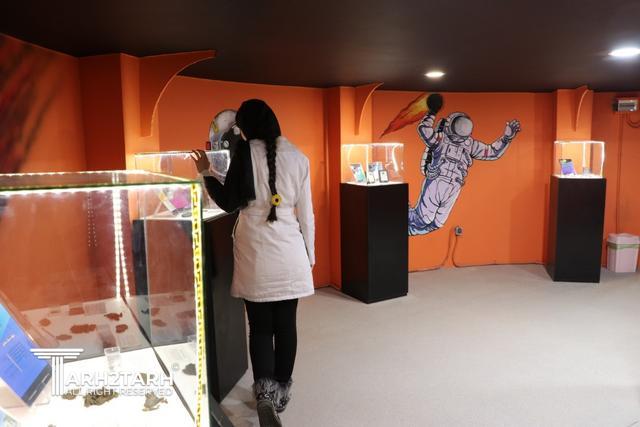 طراحی داخلی موزه شهاب سنگ و رصدخانه خورشیدی