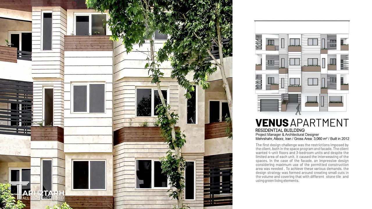 Venus Apartment - Intro Page