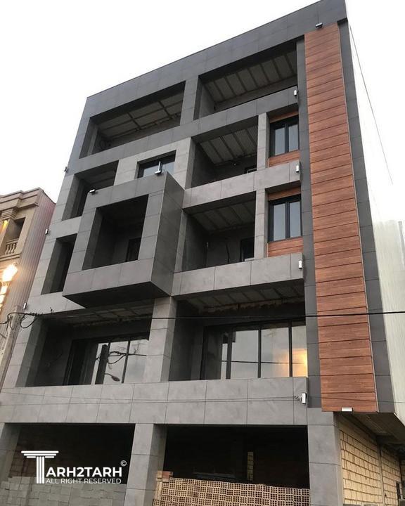 تصویر پیشرفت فیزیکی نمای پشت (رو به دریا)