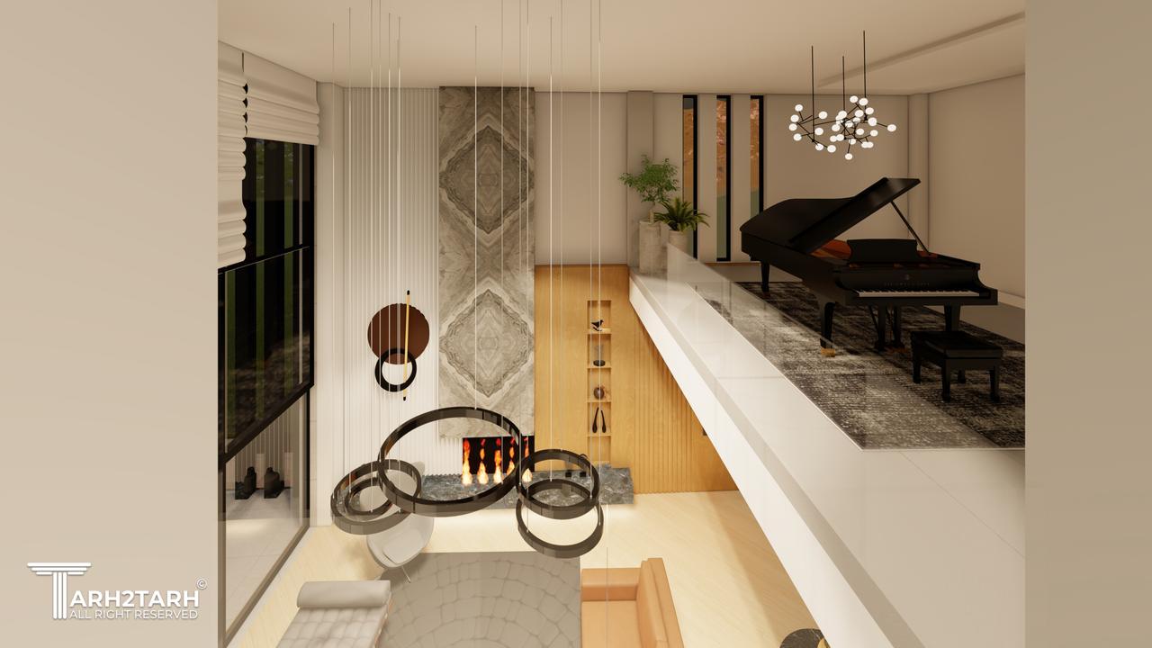 طراحی داخلی ویلا