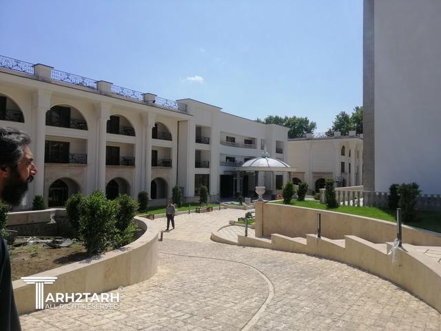 پروژه طراحی نما. محوطه و طراحی داخلی هتل ساعت بابلسر