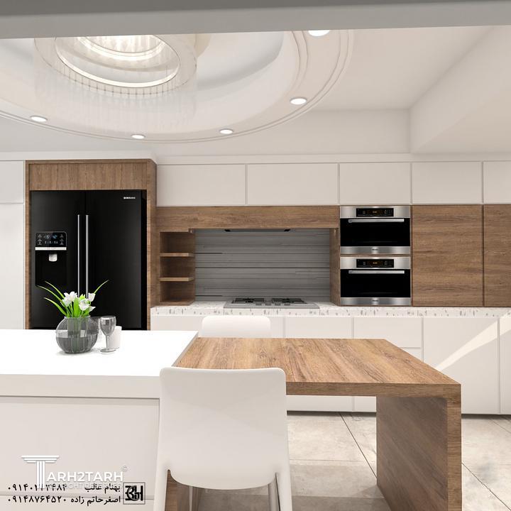 طراحی داخلی واحد مسکونی سپهر