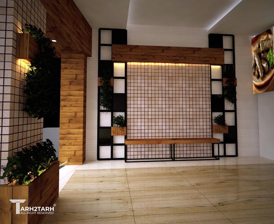 طرح گرافیکی نمای داخلی