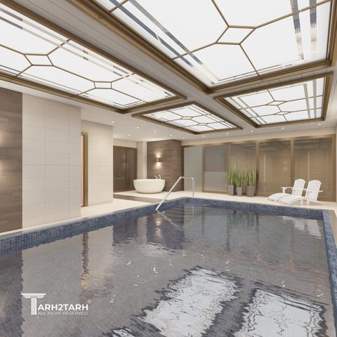 طراحی استخر 