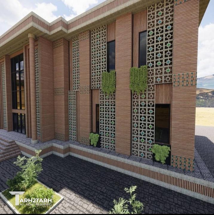 طراحی شهرداری کاشمر رتبه 6 (طرح تقدیر شده)