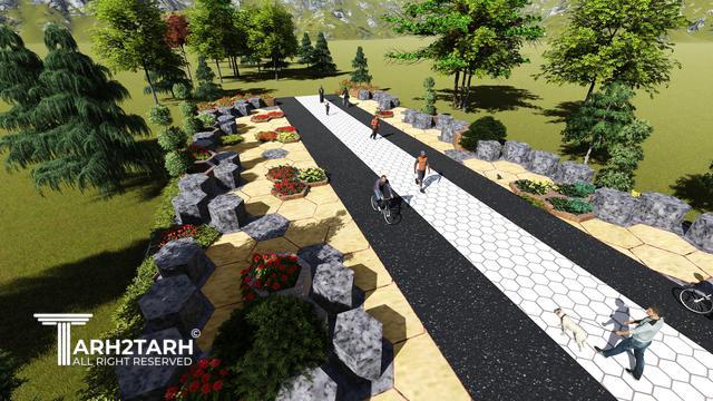 طراحی ایستگاه استراحت