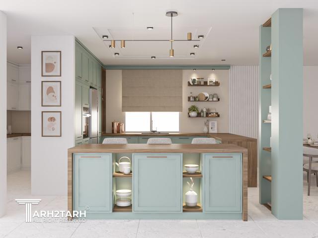 طراحی داخلی واحد مسکونی آرتمیس