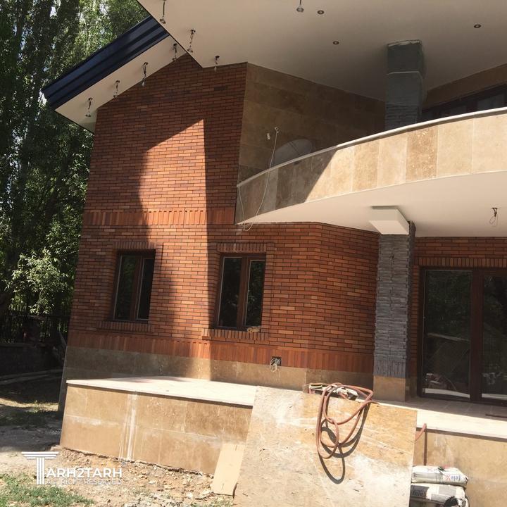 اجرای نما پروژه طالقان