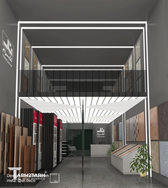 طراحی داخلی فروشگاه سرامیک