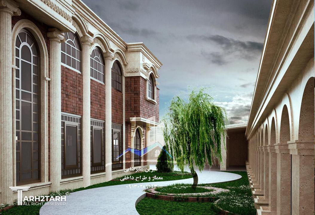 طراحی باغ ویلا