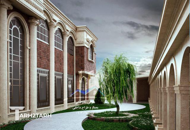 طراحی باغ ویلا