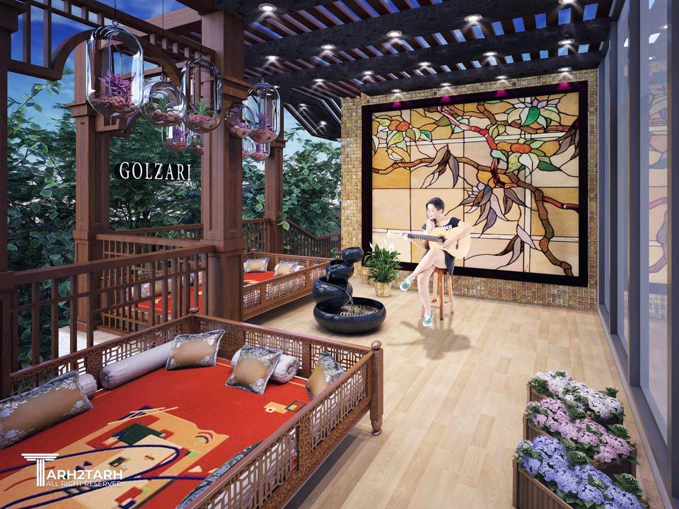 طراحی تراس شخصی