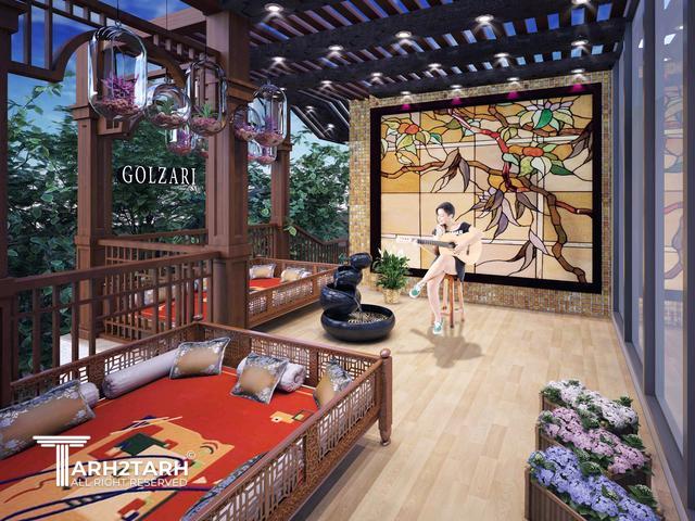 طراحی تراس شخصی