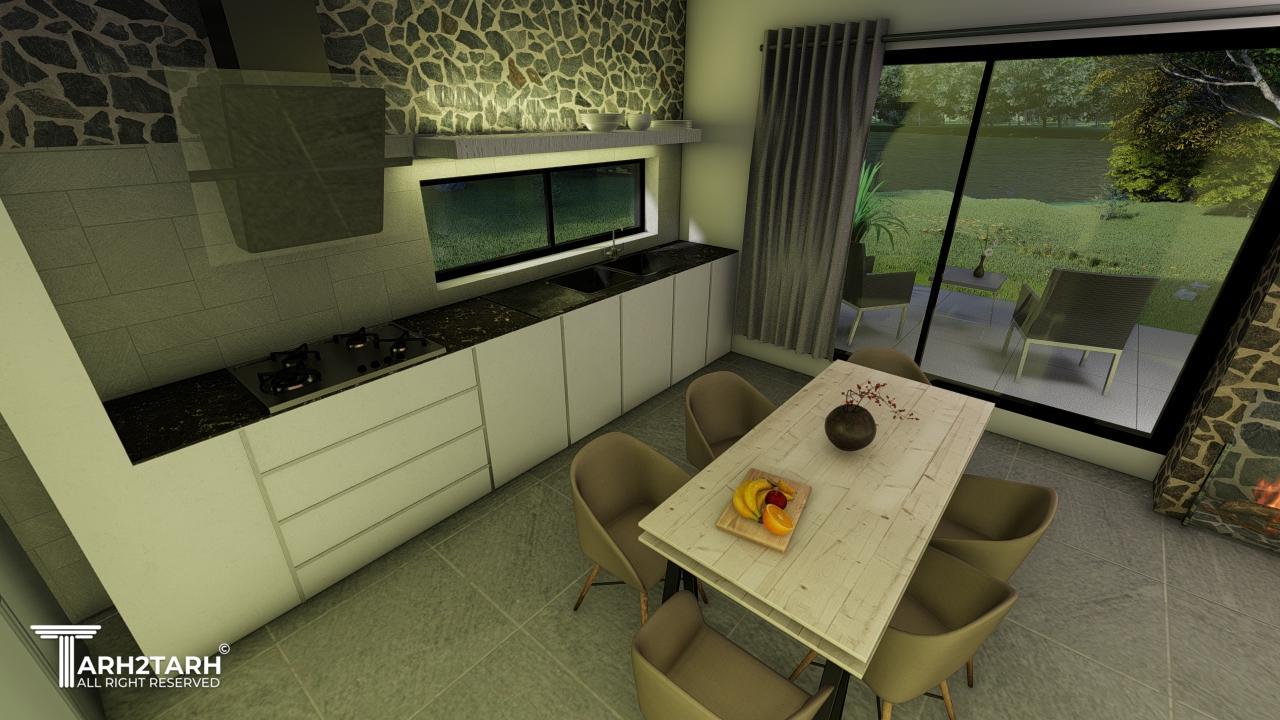 طراحي ويلا در سقالكسار